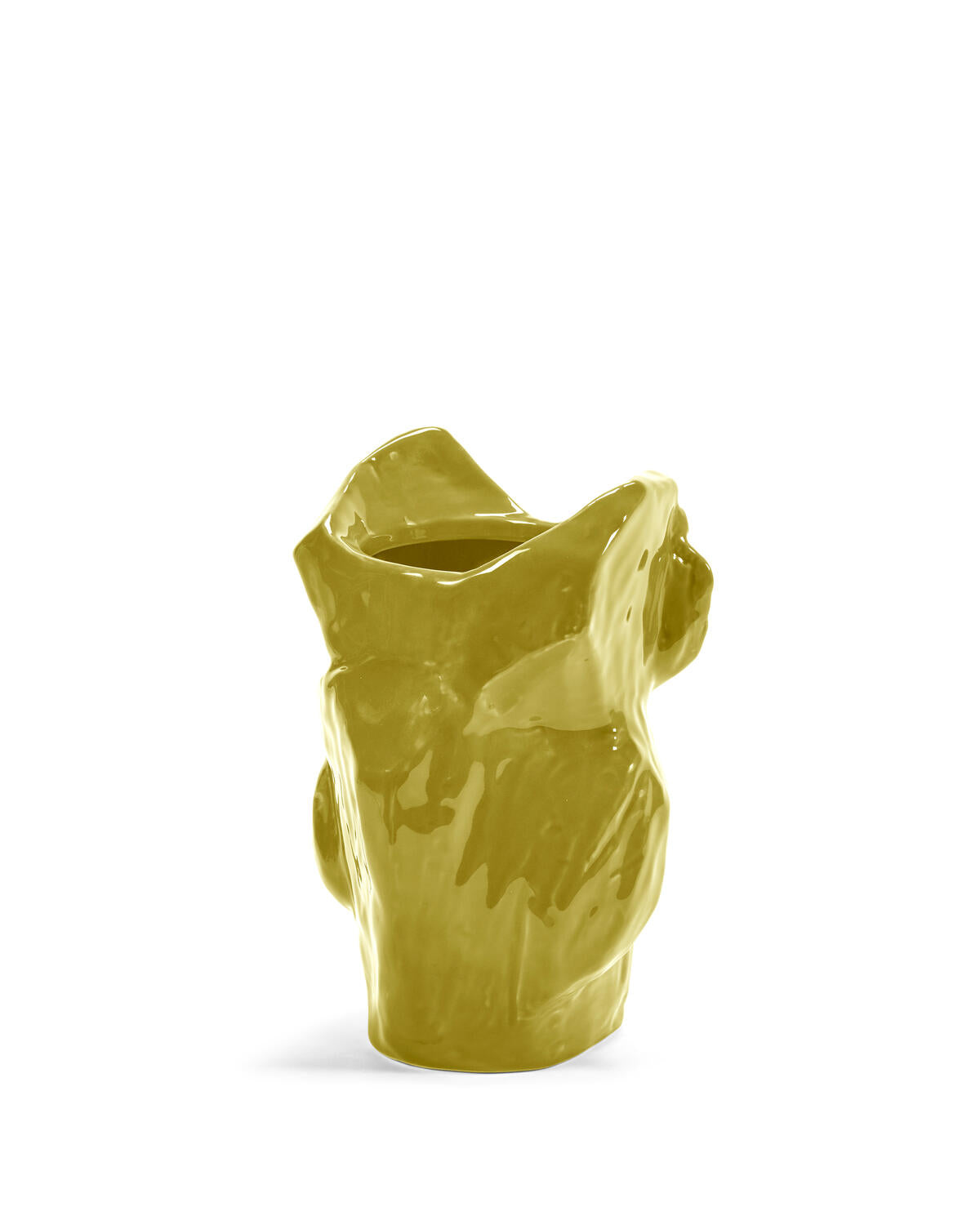 x Marni ugle vase, S - Yellow after midnight